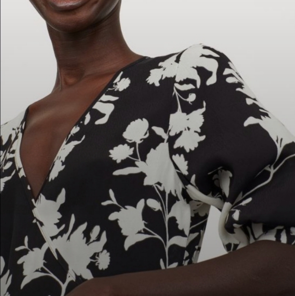 NWOT Johanna Ortiz X H&M Wrap Dress - Picture 6 of 16